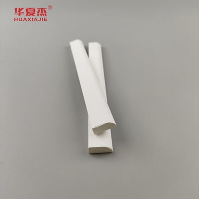 Paling laris cetakan sepatu pvc cetakan vinil putih 12ft 19x12mm profil pvc ramah lingkungan