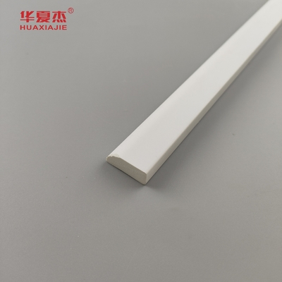 Paling laris cetakan sepatu pvc cetakan vinil putih 12ft 19x12mm profil pvc ramah lingkungan