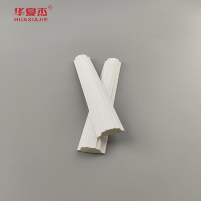 Desain modern pemisahan trim vinil putih 12'cetakan pvc 22x6mm pvc busa trim dan profil