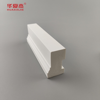Harga biaya wpc Brickmold 2'' biji kayu pvc pintu frame molding waterproof home/office dekorasi