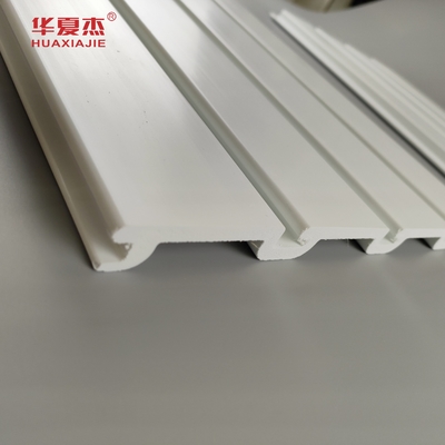 Kualitas tinggi PVC Slatwall PVC Garage Panel Wall Frame Waterproof Untuk dekorasi