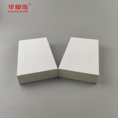 Grosir trim plank vinyl putih 5/4inx4inx12ft ramah lingkungan pvc busa cetakan pvc profil untuk dekorasi perumahan
