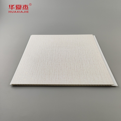 Pabrik penjualan panel dinding interior pvc stamping panas biji kayu pvc langit-langit bahan bangunan tahan kelembaban
