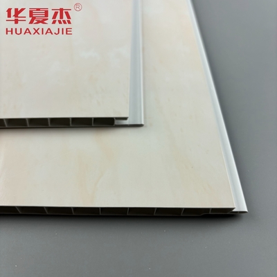 Panel dinding pvc marmer kuning berkualitas tinggi 250x8mm mudah dipasang panel langit-langit pvc untuk dekorasi kamar mandi