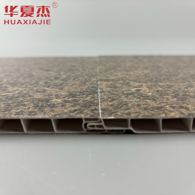 Grosir panel dinding batu pvc pencetakan panas panel plafon pvc dekorasi interior dan eksterior rumah