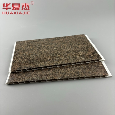 Grosir panel dinding batu pvc pencetakan panas panel plafon pvc dekorasi interior dan eksterior rumah