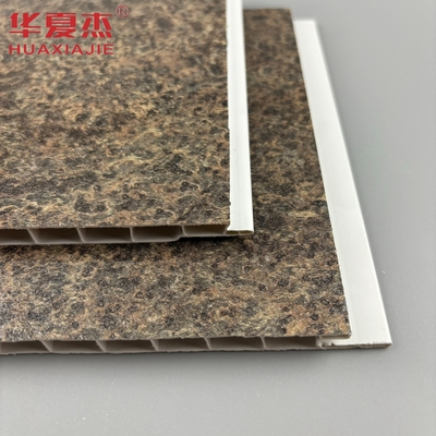 Grosir panel dinding batu pvc pencetakan panas panel plafon pvc dekorasi interior dan eksterior rumah
