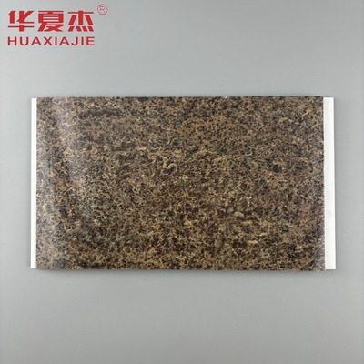 Grosir panel dinding batu pvc pencetakan panas panel plafon pvc dekorasi interior dan eksterior rumah