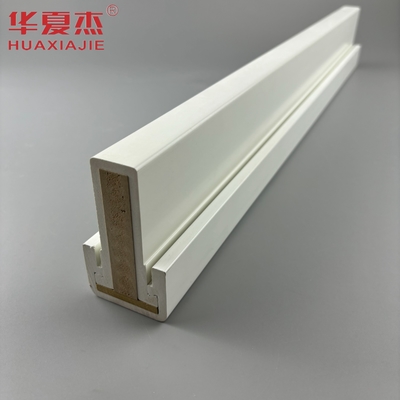 Grosir produk baru wpc mullpost LVL memperkuat wpc pintu frame pvc pintu jamb bangunan dekorasi