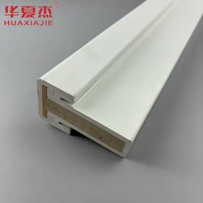 Grosir produk baru wpc mullpost LVL memperkuat wpc pintu frame pvc pintu jamb bangunan dekorasi