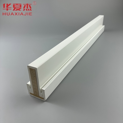 Grosir produk baru wpc mullpost LVL memperkuat wpc pintu frame pvc pintu jamb bangunan dekorasi
