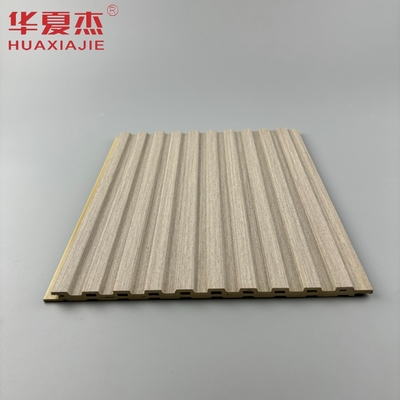 Panel dinding wpc kayu paling laris panel dinding pvc bergelombang panel dinding tahan air wpc untuk dekorasi interior