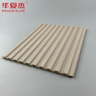 Panel dinding wpc kayu paling laris panel dinding pvc bergelombang panel dinding tahan air wpc untuk dekorasi interior