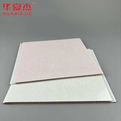 Hot Stamping Toko Pink Pvc Panel Dinding Permukaan High Gloss Pvc Panel Langit-langit Dekorasi dalam ruangan Hotel
