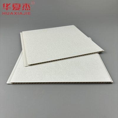 Panel PVC dinding berkualitas tinggi 250x5mm Laminated Flower Pattern Pvc Ceiling Panel Untuk dekorasi dinding rumah