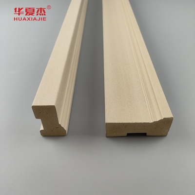 Modern Kayu Biji WPC Waterproof Pintu Bingkai Wpc Pintu Jamb Wpc Brickmold