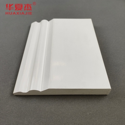 150x20mm Pvc Trim Board Desain Putih Pvc Skirting Pvc Baseboard Dekorasi Interior