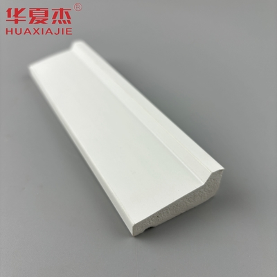 Pvc tahan lama skirting waterproof shingle cetakan vinil putih 12ft pvc cetakan dekorasi dalam ruangan