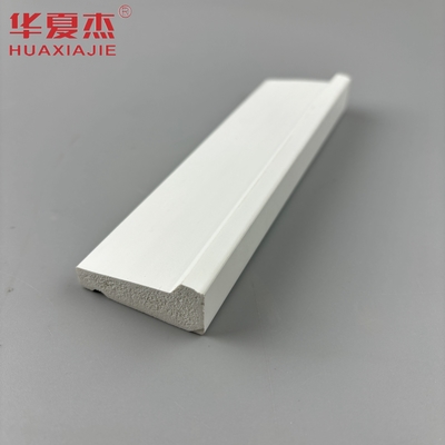 Pvc tahan lama skirting waterproof shingle cetakan vinil putih 12ft pvc cetakan dekorasi dalam ruangan