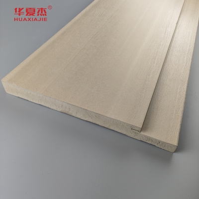 Jamb Pintu Indoor Outdoor WPC Dengan Penampilan Gandum Kayu yang Bergaya
