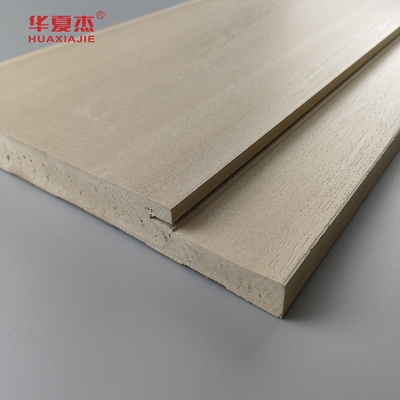 Jamb Pintu Indoor Outdoor WPC Dengan Penampilan Gandum Kayu yang Bergaya