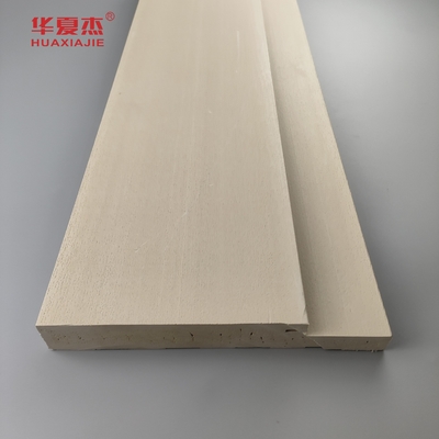 4.22kg/m WPC Door Jamb In Wood Grain Design Untuk Kerangka Pintu yang awet