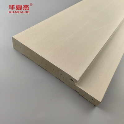 4.22kg/m WPC Door Jamb In Wood Grain Design Untuk Kerangka Pintu yang awet