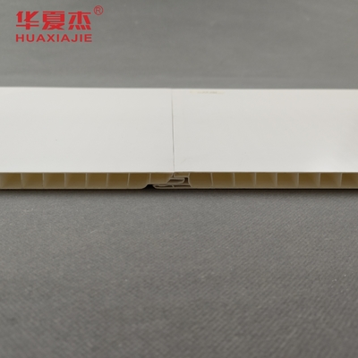 Panel dinding PVC putih tahan kelembaban dengan lebar 250 mm untuk proyek renovasi rumah