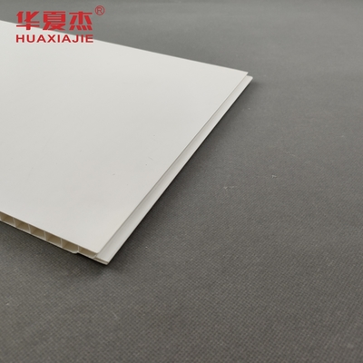 Panel dinding PVC putih tahan kelembaban dengan lebar 250 mm untuk proyek renovasi rumah