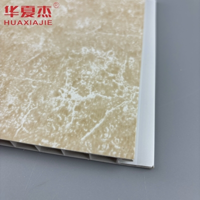 Panel dinding PVC putih anti korosi Mudah dipasang Antiseptik Waterproof