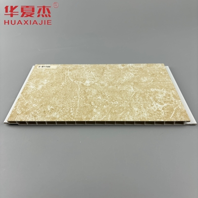 Panel dinding PVC putih anti korosi Mudah dipasang Antiseptik Waterproof