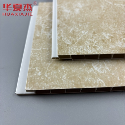 Panel dinding PVC putih anti korosi Mudah dipasang Antiseptik Waterproof