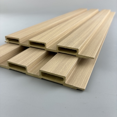 Panel dinding laminasi wpc tahan lama dekorasi panel dinding indoor wpc