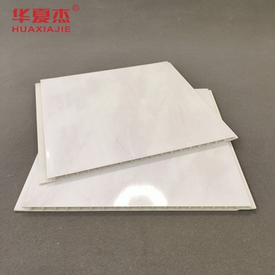 Lembaran Panel Dinding Shower PVC Marmer Lebar 8mm Tahan Air Dalam Ruangan