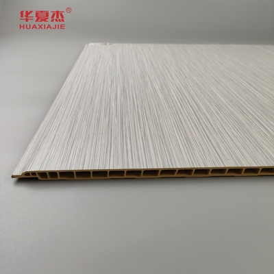 600x9mm kayu plastik komposit Wpc panel dinding luar Mudah Untuk memasang Dan pemeliharaan rendah