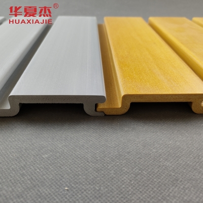 Panel Dinding Bilah PVC Grry Panel Garasi PVC Dalam Ruangan tahan lama dan tahan air