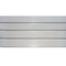 Panel Slatwall PVC Warna Putih Abu-abu Hitam Untuk Tampilan Dinding Garasi 4ft 8ft
