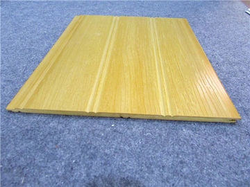 Harga yang bagus Yellow PVC Lembar Untuk Dinding / UPVC Dinding Terpal / WPC Roof Panel on line