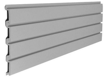 kualitas Moisture Proof Pvc Plastic Slatwall Panels Vinyl Putih 8ft Interior Dan Eksterior pabrik