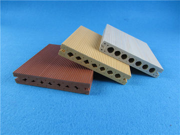 Harga yang bagus Berongga Co - ekstrusi WPC Composite Decking Dewan End Cap Yard, Wooden on line