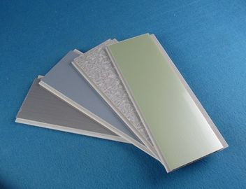 Harga yang bagus 100mm x 8mm PVC Dinding Panel Hiasi Commercial Kitchen Dinding Intertek on line
