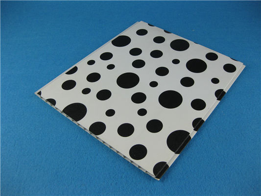 Kualitas Tidak mudah terbakar PVC langit-langit palsu / Panel langit-langit plastik vinil untuk dekorasi pabrik