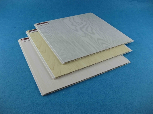 Harga yang bagus Panel Dinding Komposit Plastik Kayu Huaxiajie Untuk Hiasan Dinding Rumah on line