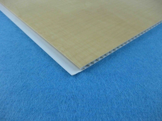 Harga yang bagus Dinding Panel Dinding Wpc Komposit Plastik Kayu Untuk Struktur Atap on line