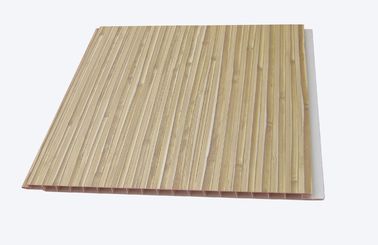 Harga yang bagus PVC dilaminasi panel dinding dekoratif dengan pola bambu on line