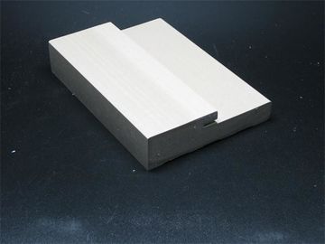 Harga yang bagus Kayu Plastik Composite WPC Door Frame PVC Dekorasi Mouldings Untuk Dinding on line