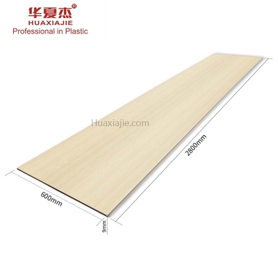 Panel Dinding Wpc Warna Kayu Dalam Ruangan Untuk Desain Aula 2800x600x9mm