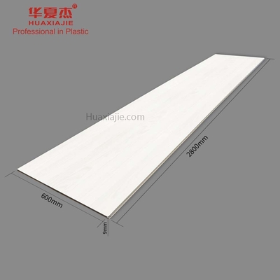 Bahan Bangunan Hijau Laminated Wpc Exterior Wall Cladding 2800x600x9mm