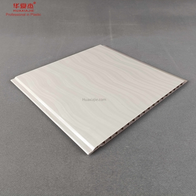 Harga yang bagus Fastbathroom Plastic PVC Wall Panel Kayu Laminating Groove on line