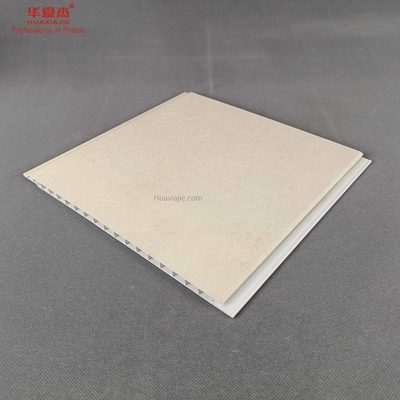 Harga yang bagus Plafon Panel Pvc Tahan Air Cerah Untuk Hiasan Dinding Rumah on line